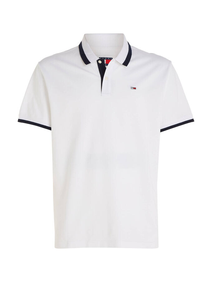 

Рубашка поло Tommy Jeans, белый