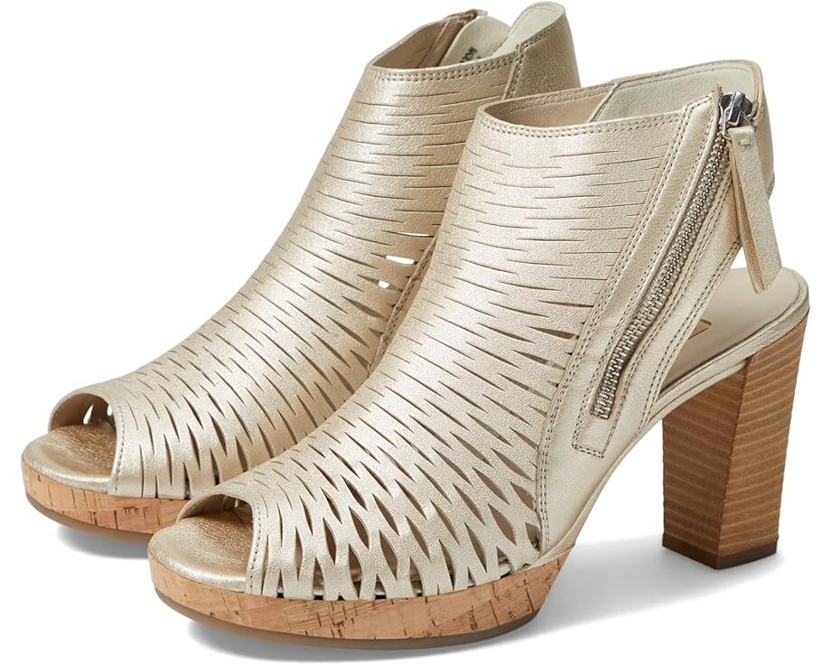 

Туфли Paul Green Costa, цвет Pale Gold Nappa Metallic