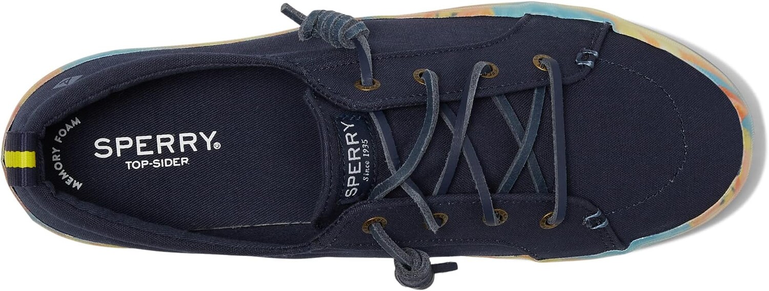 

Кроссовки Crest Vibe Platform Coral Floral Sperry, темно-синий