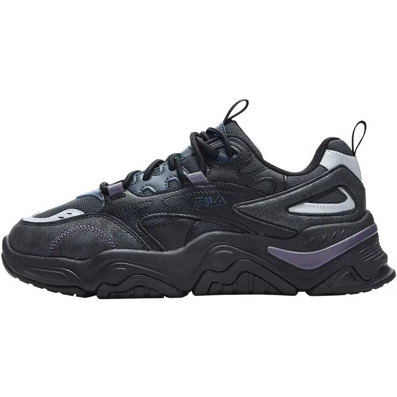 

Кроссовки спортивные женские Fila Hill Shoes Collina в стиле ретро, черный