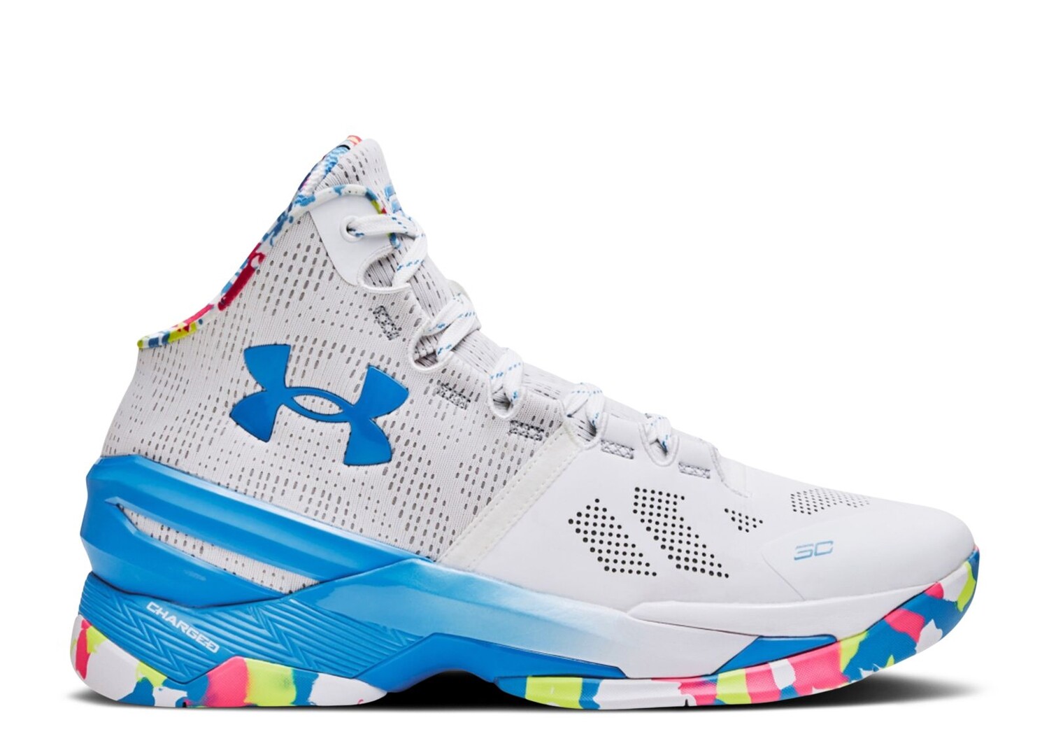 

Кроссовки Under Armour Curry 2 Retro 'Splash Party' 2023, белый