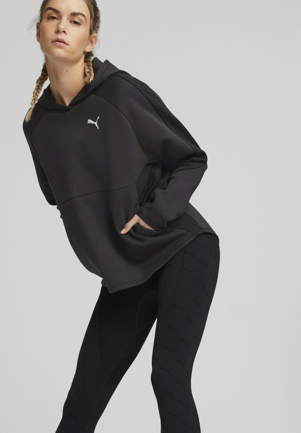 

Толстовка с капюшоном Puma, черный
