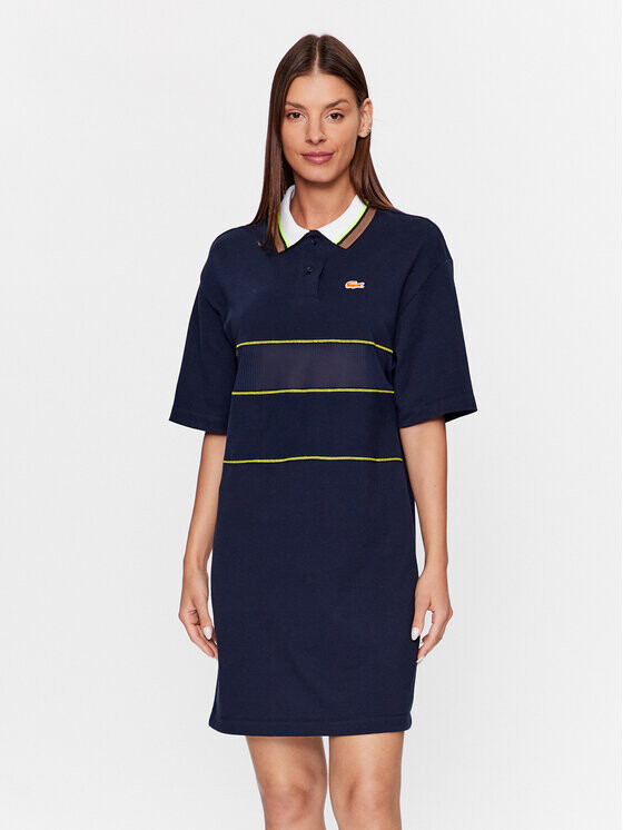 

Платье на каждый день, стандартного кроя Lacoste, синий