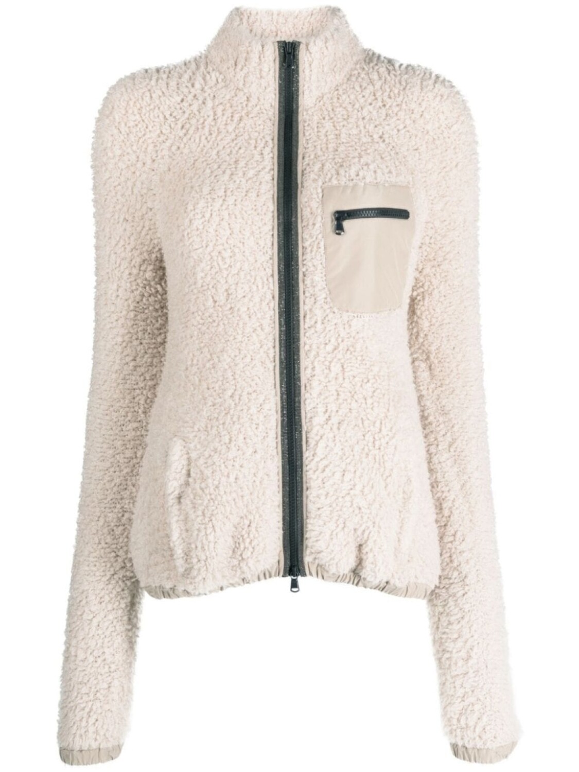 

Brunello Cucinelli куртка из шерпы, нейтральный цвет
