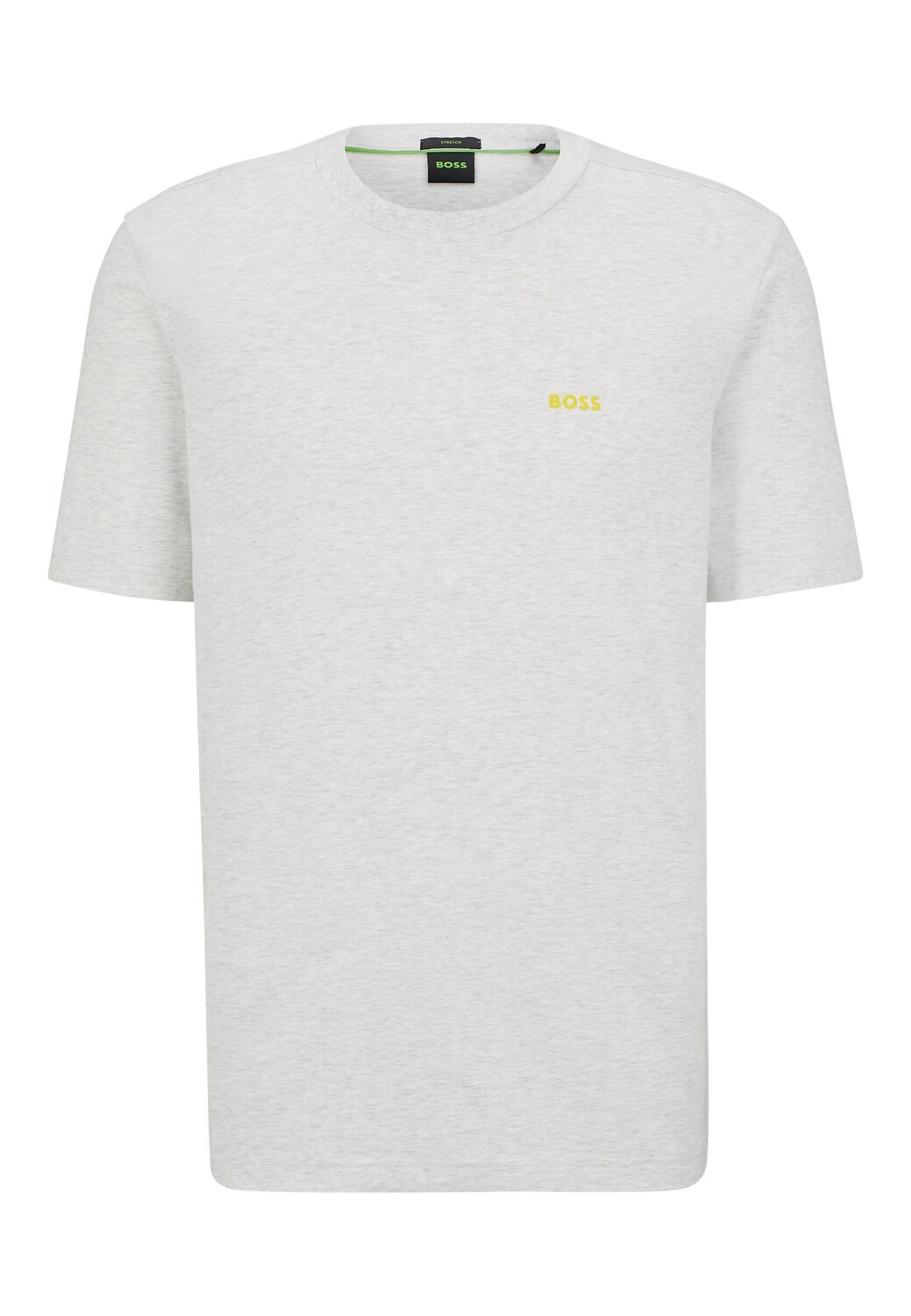 

Футболка BOSS TEE TAPE Regular Fit, светло-серый