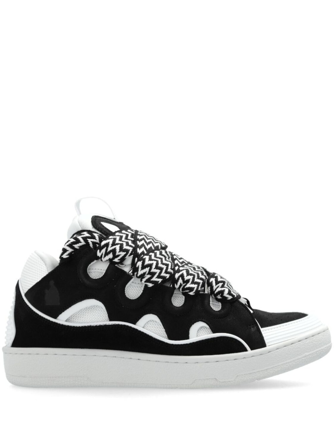 

Lanvin кроссовки с панелями Curb, черный