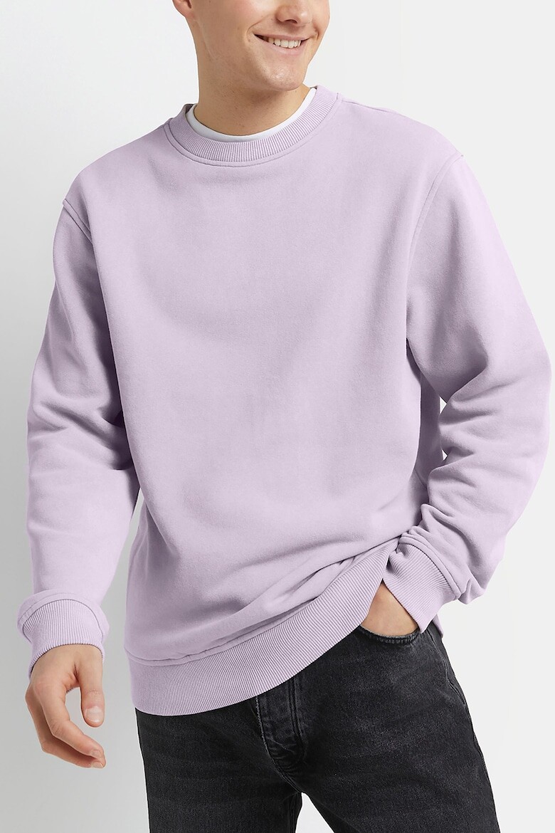

Свитшот с овальным вырезом River Island, фиолетовый