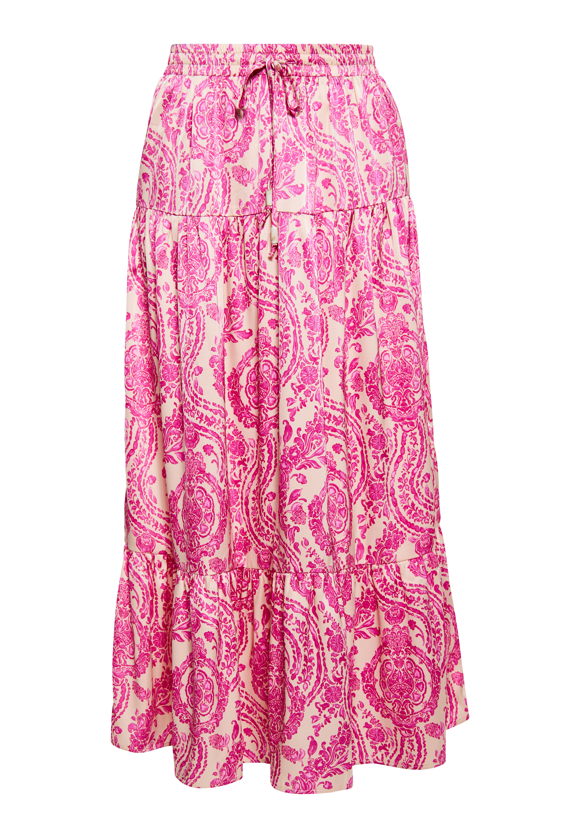 Длинная юбка IZIA, розовый