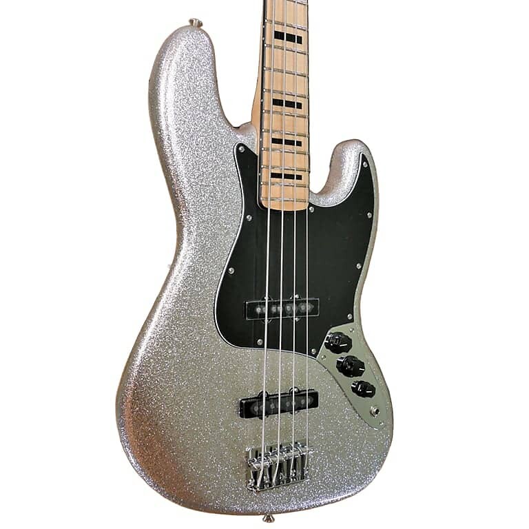 

Басс гитара Fender 0149322317 Limited Addition Mikey Way Jazz Bass MN Silver Sparkle