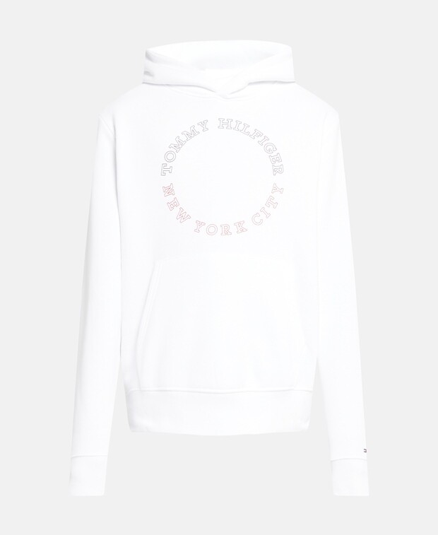 

Худи с капюшоном Tommy Hilfiger, белый