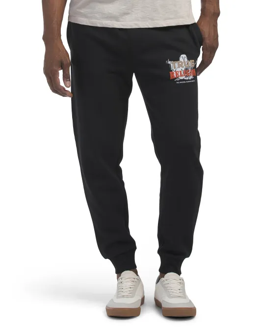 

Классические джоггеры True Religion, черный