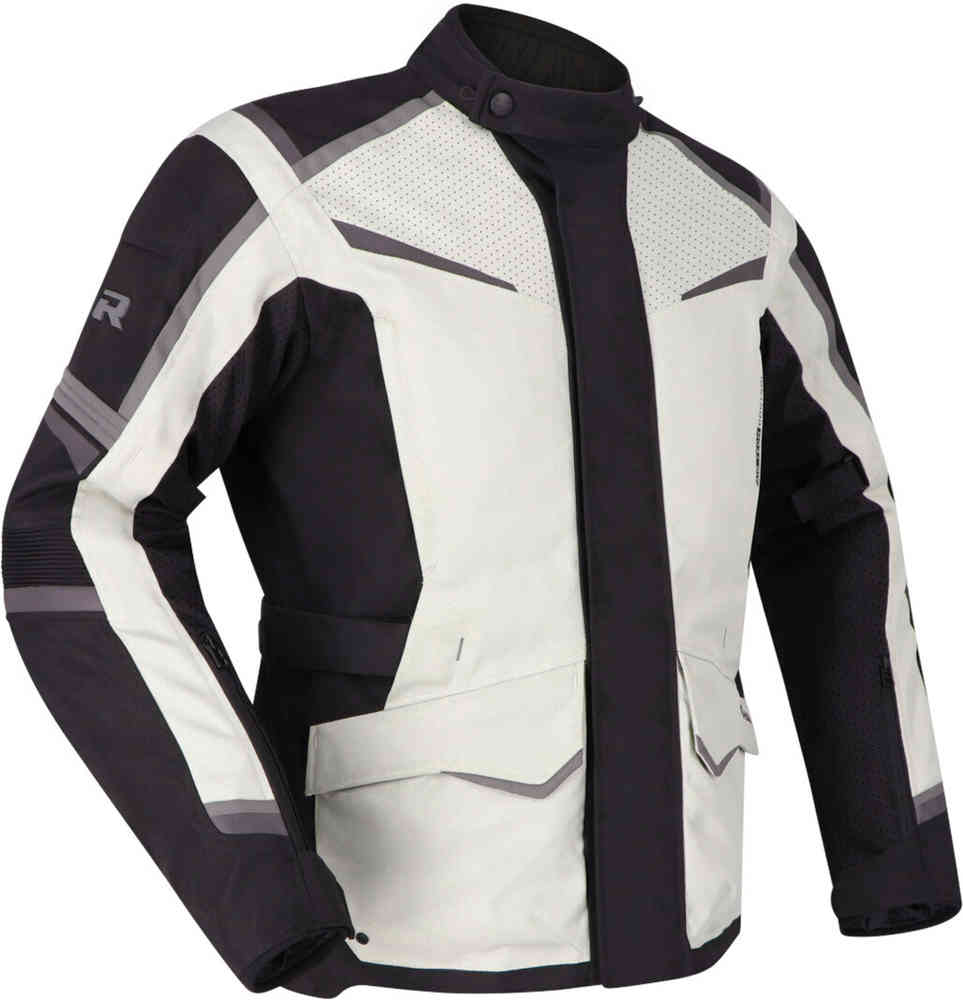 цена Водонепроницаемая мотоциклетная текстильная куртка Tundra Richa, светло-серый/черный