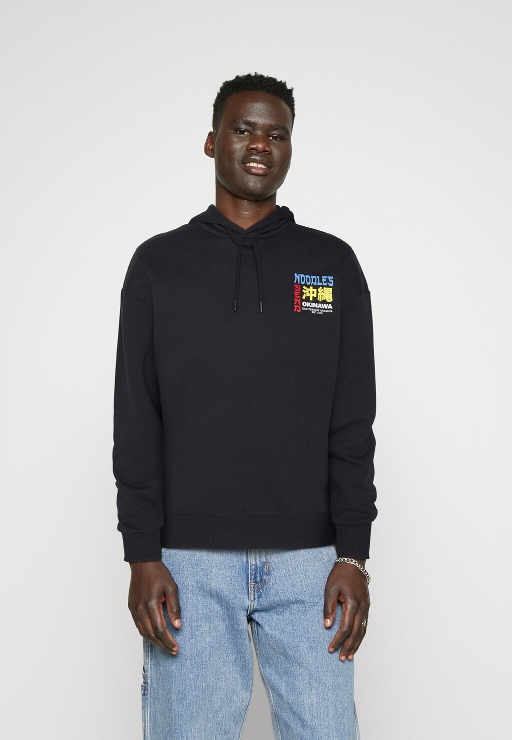 

Толстовка Jack & Jones JORNOODLES HOOD UNISEX, черный