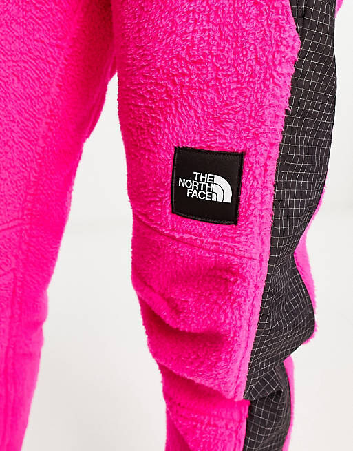 

Ярко-розовые джоггеры из микрофлиса The North Face NSE Convin