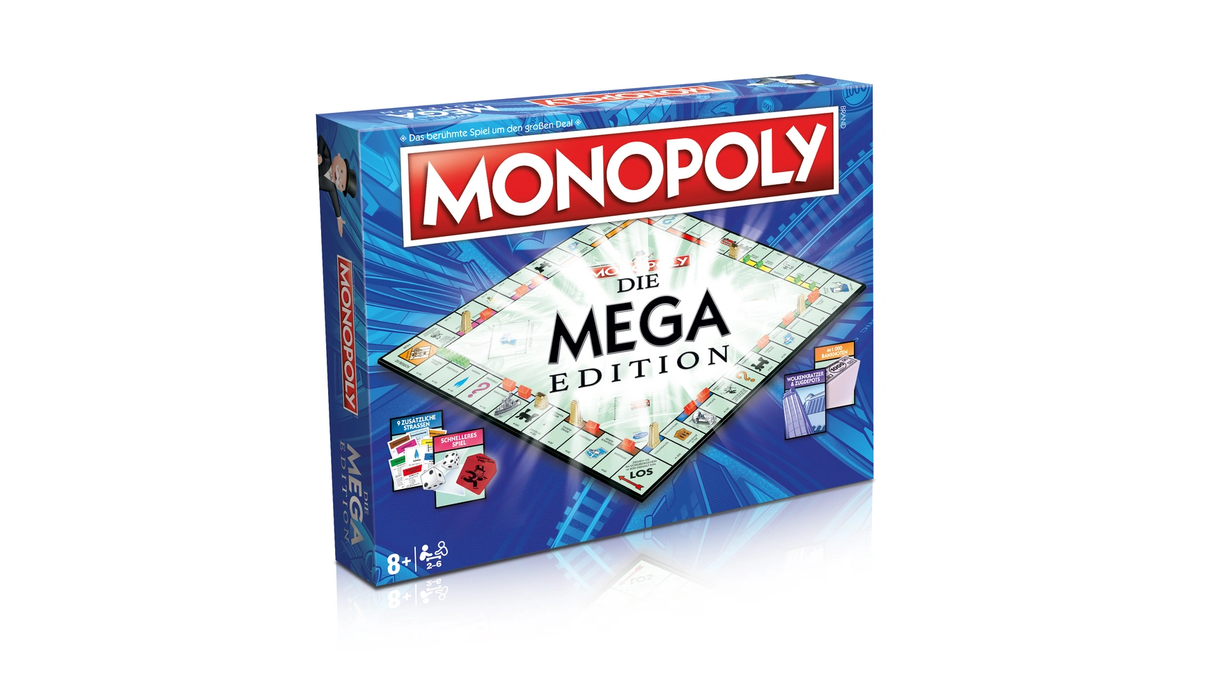 депортер бобби мега бизнес Winning Moves Специальное издание Монополия Mega Monopoly