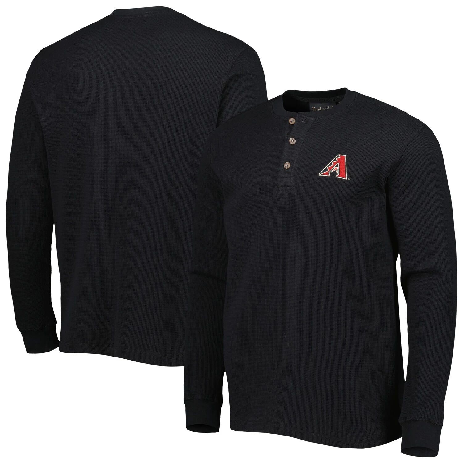 

Мужская черная футболка с длинным рукавом Dunbrooke Arizona Diamondbacks Maverick