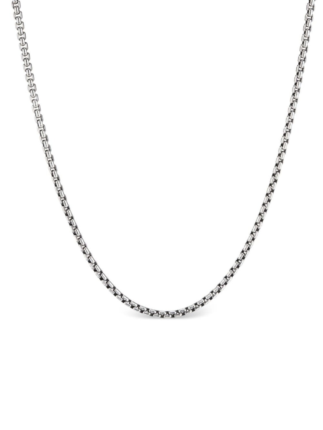 

Цепочка на шею Box Chain David Yurman, серебряный