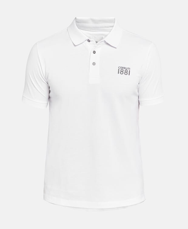 

Рубашка поло Cerruti 1881, белый