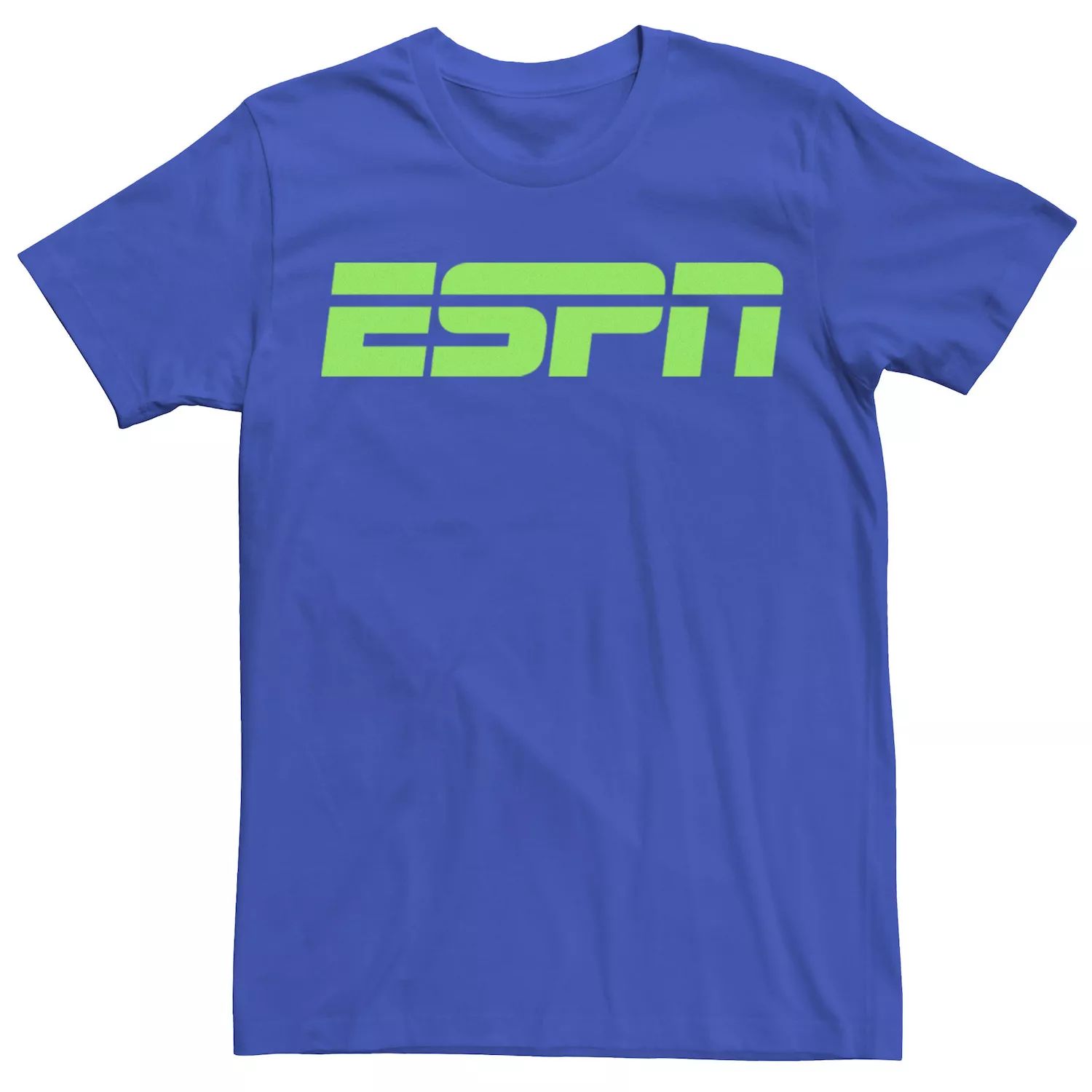 цена Мужская неоново-зеленая футболка с логотипом ESPN Licensed Character