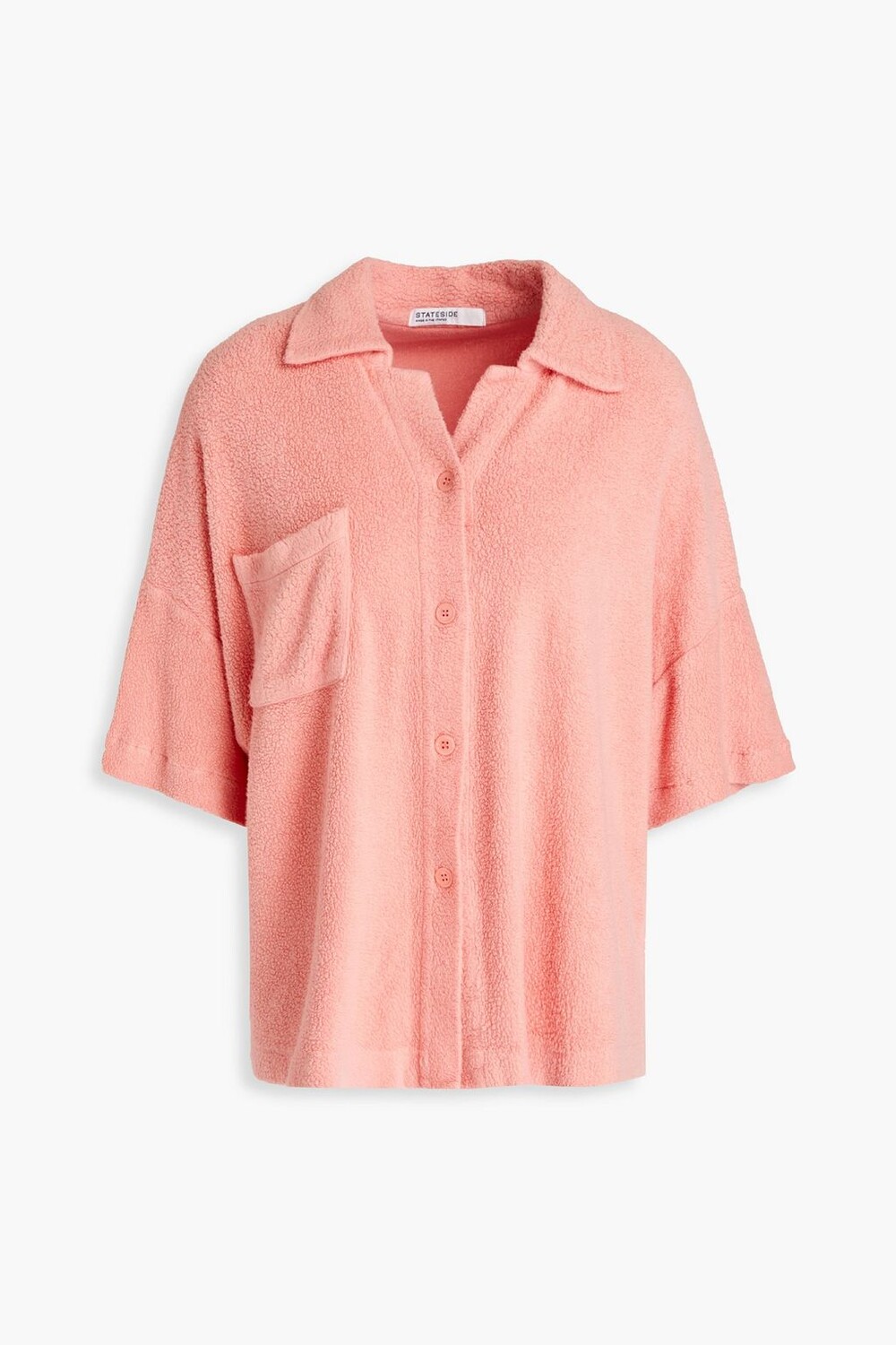 

Рубашка Supima из хлопка и флиса с модалом Stateside, румян