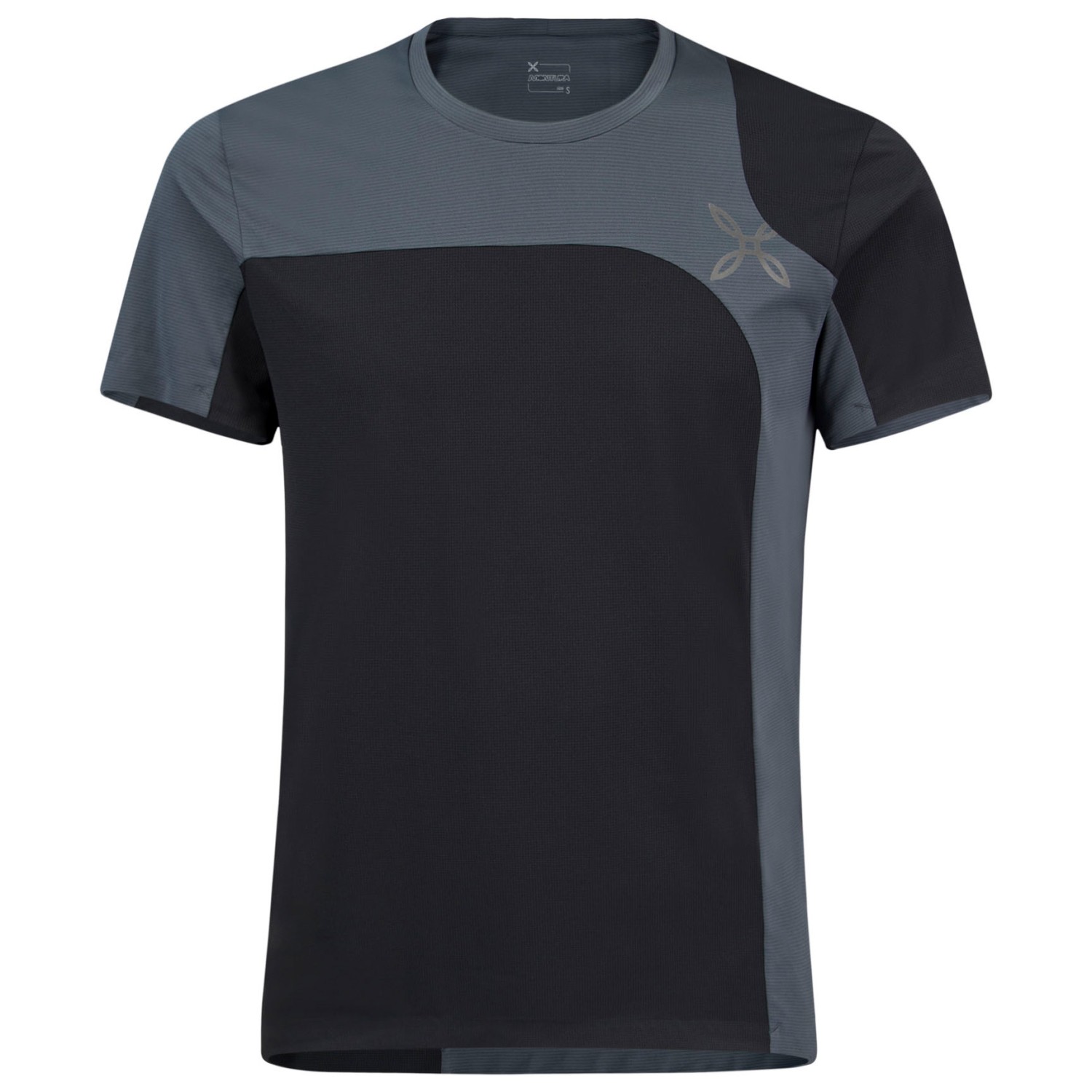 Функциональная рубашка Montura Outdoor Style T Shirt, цвет Nero/Piombo цена и фото