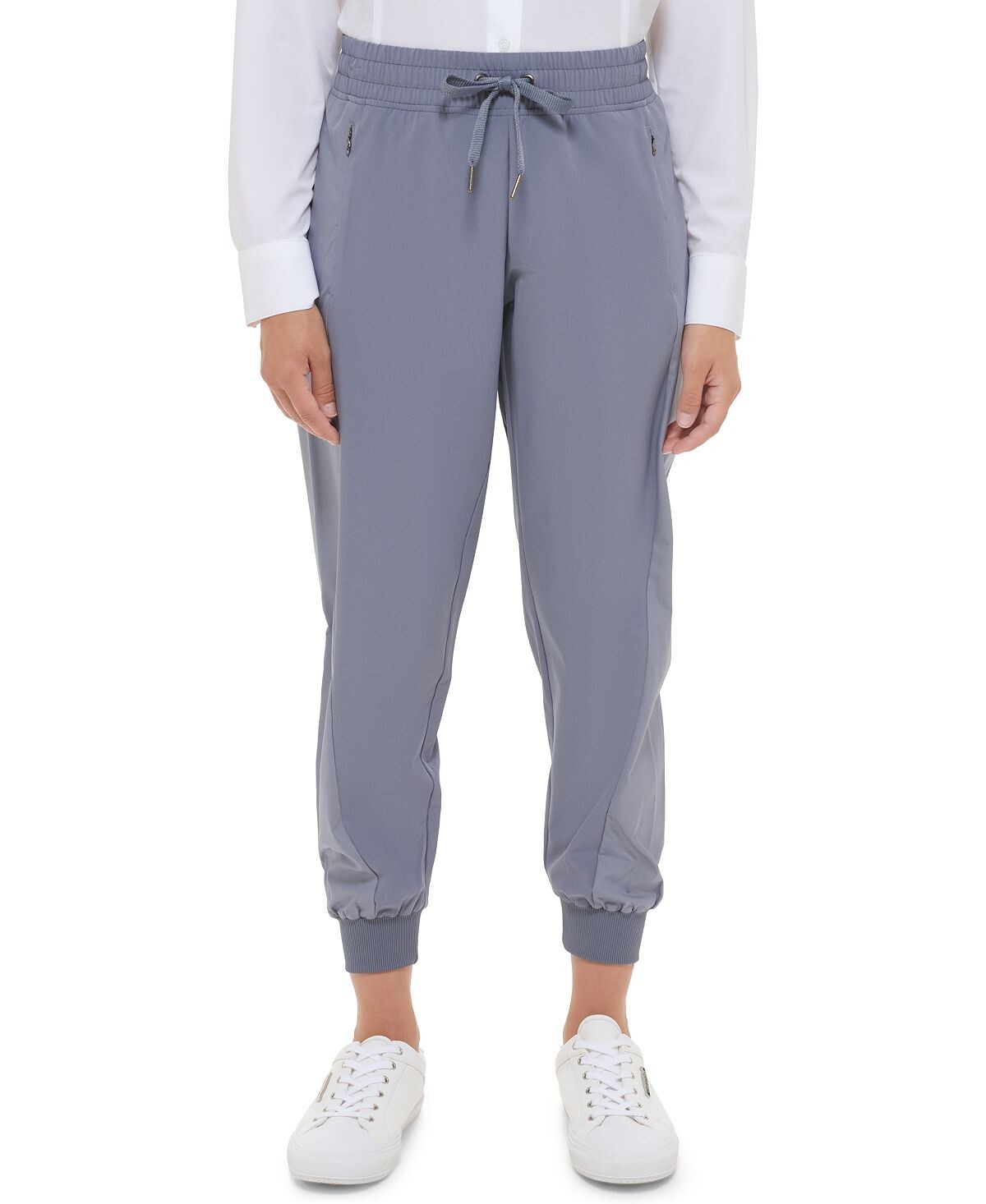 

Женские джоггеры с ребристыми манжетами Calvin Klein