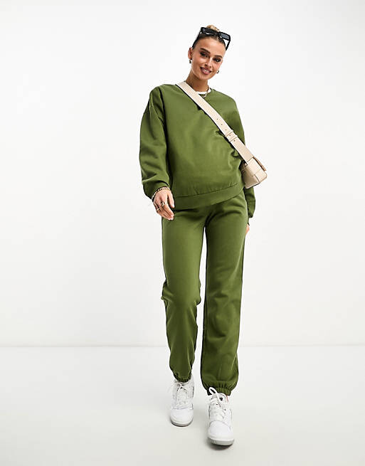 

Универсальные джоггеры цвета хаки ASOS DESIGN Maternity