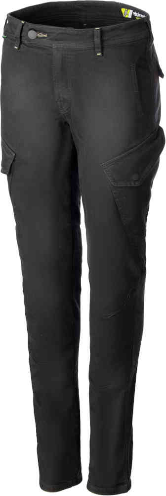 цена Caliber Slim Fit Tech женские мотоциклетные текстильные брюки Alpinestars, черный