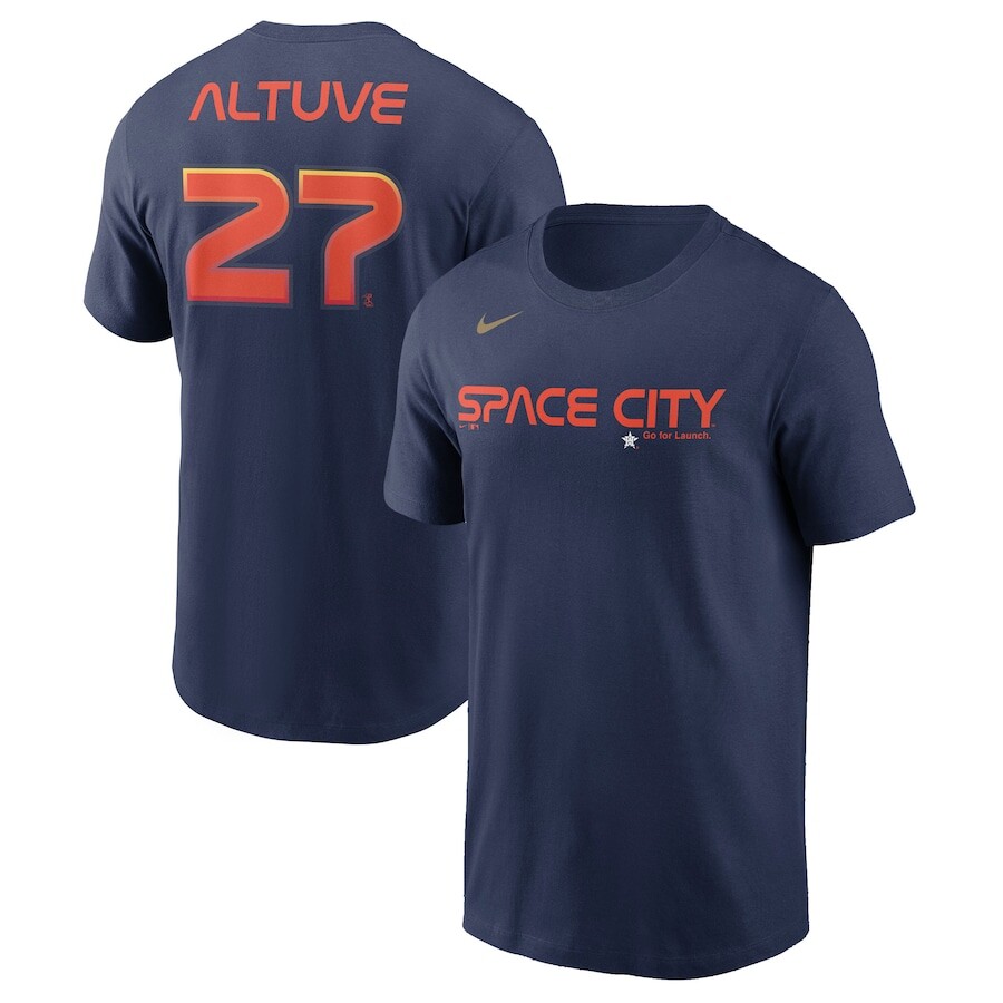 

Футболка с коротким рукавом Nike Houston Astros, нави