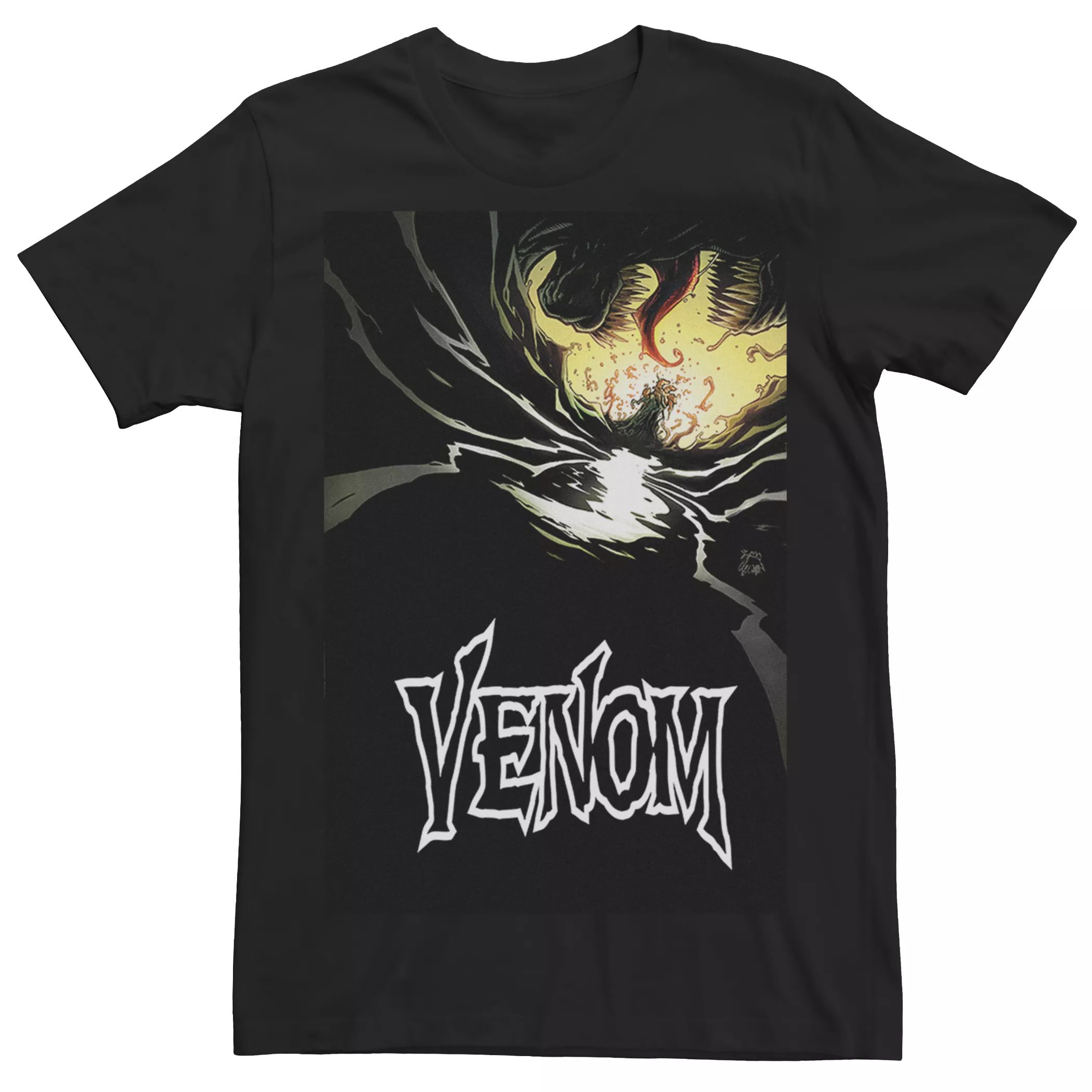 Мужская футболка с рисунком Marvel Venom Rises Licensed Character