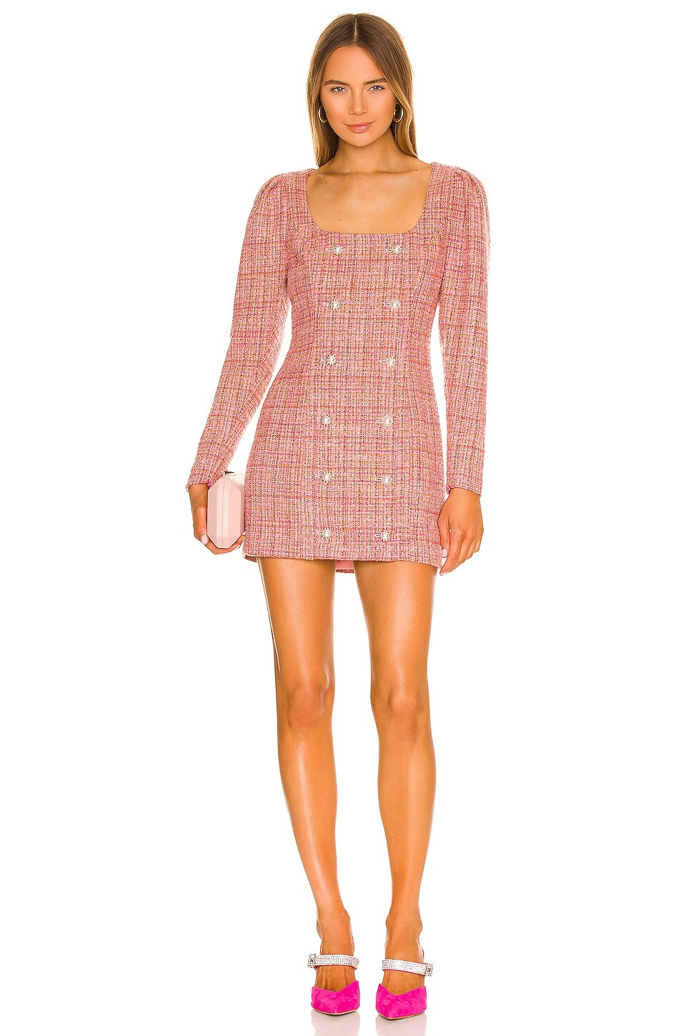 

Платье мини Lovers and Friends Amira, цвет Pink Multi