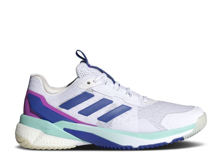 

Кроссовки adidas Wmns Crazyflight 5 Indoor, цвет White Lucid Blue Aqua