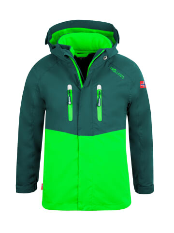 

Куртка Trollkids 3in1 Jacke Bryggen, цвет Dunkelgrün/Hellgrün