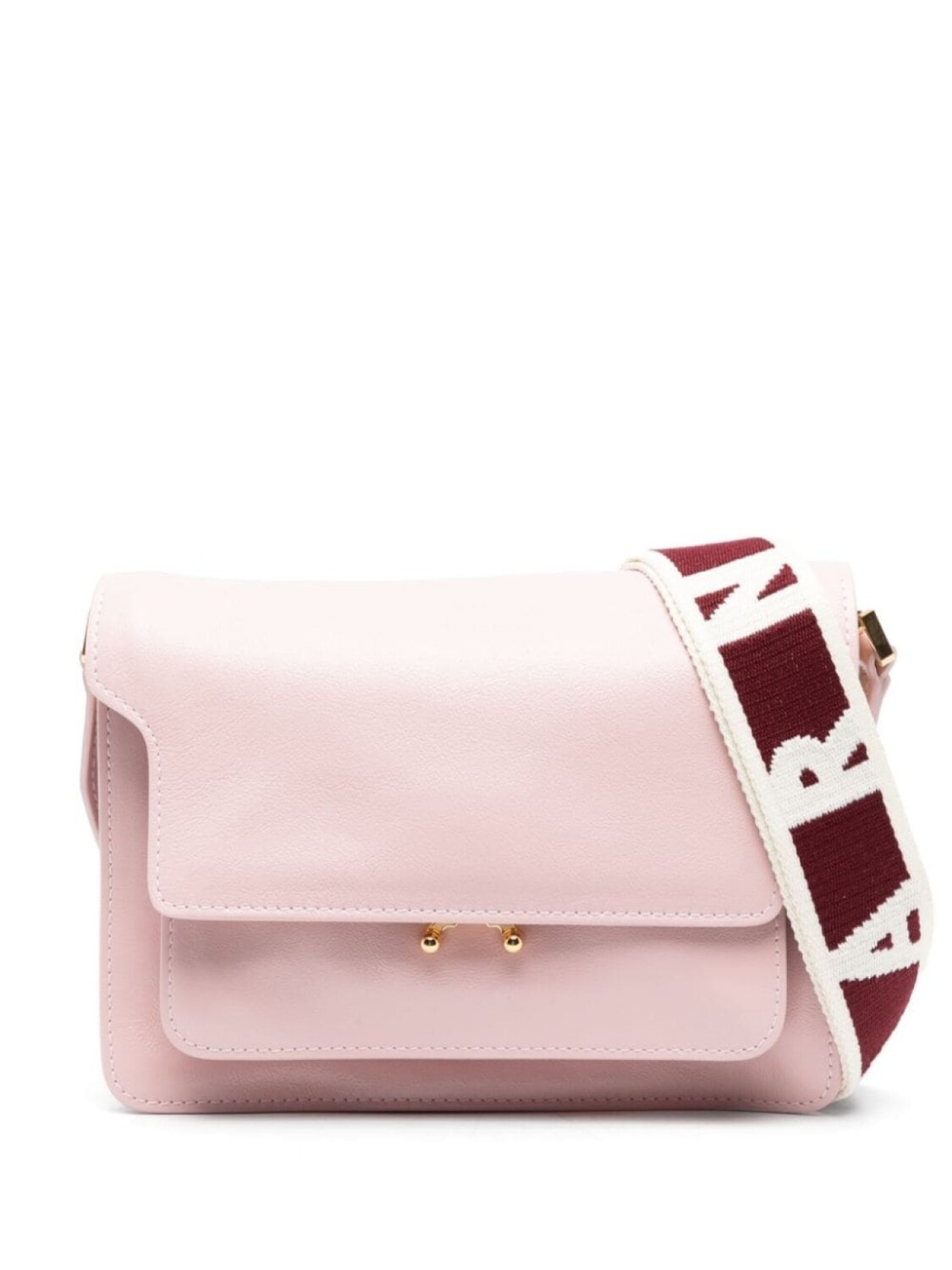 

Marni сумка через плечо Trunk Soft среднего размера, розовый