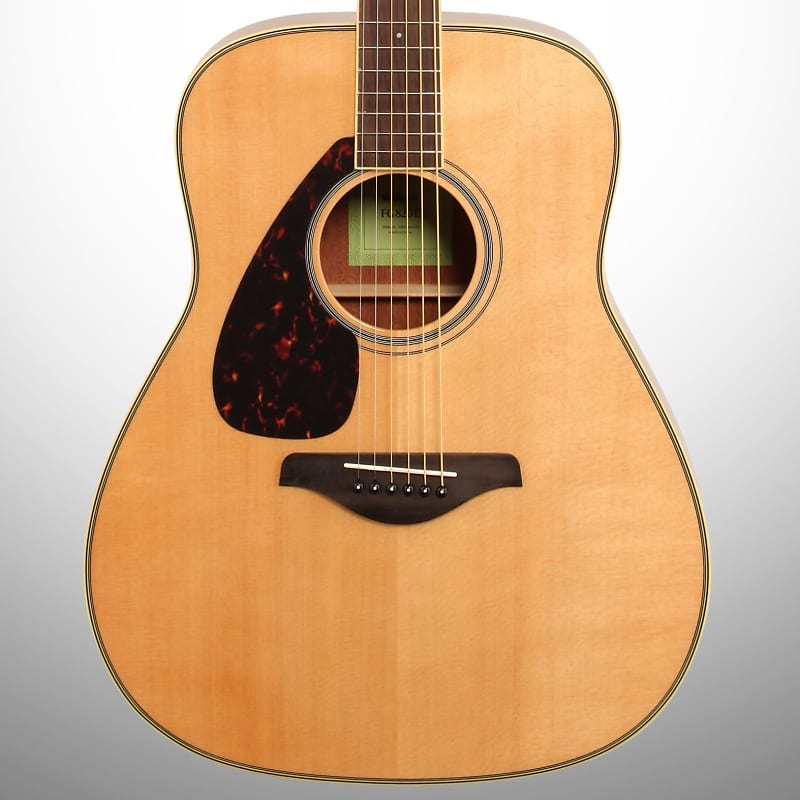 Акустическая гитара Yamaha FG820L Folk Acoustic Guitar, Left-Handed кожаный ремешок для гитары из искусственной кожи регулируемый ремень узор пламени молнии для баса народная акустическая гитара аксессуа