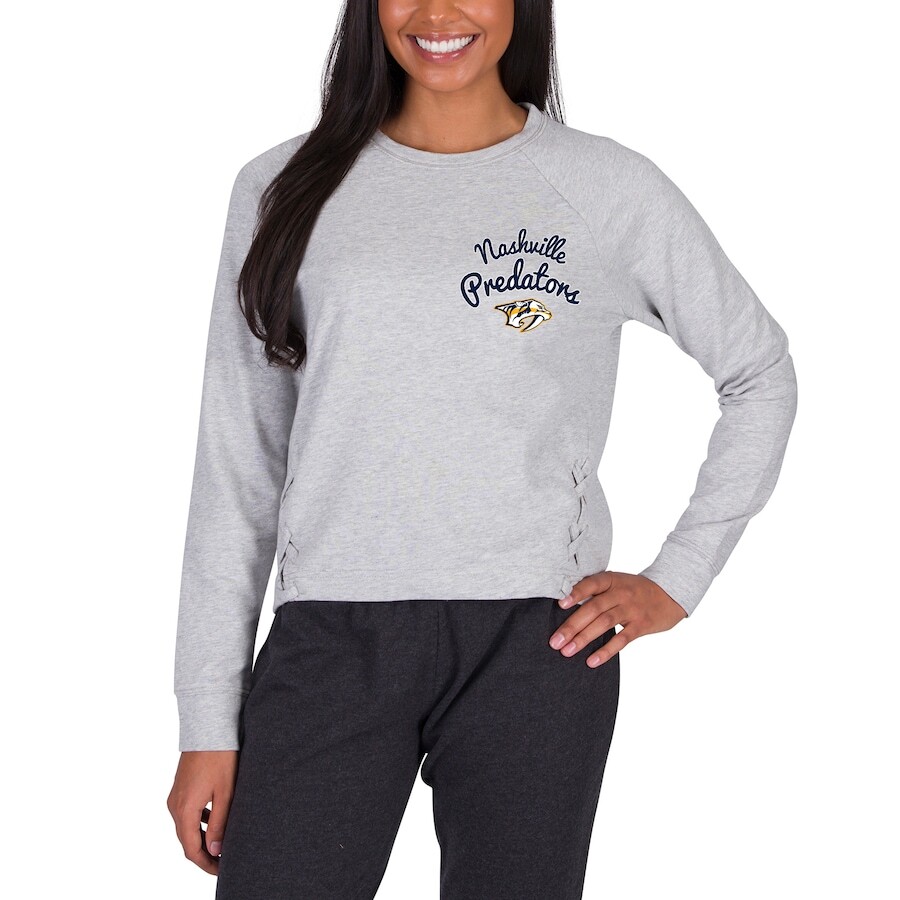 

Футболка с длинным рукавом Concepts Sport Nashville Predators, серый