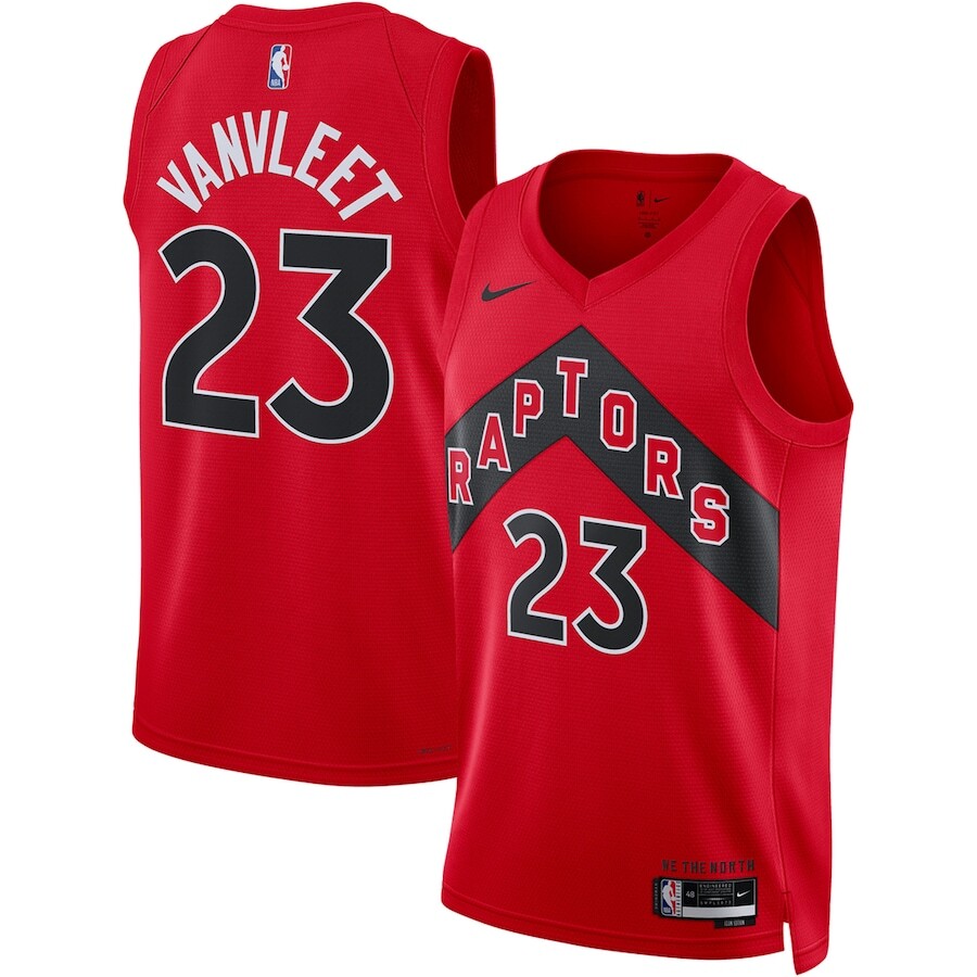 

Джерси Nike Toronto Raptors, красный