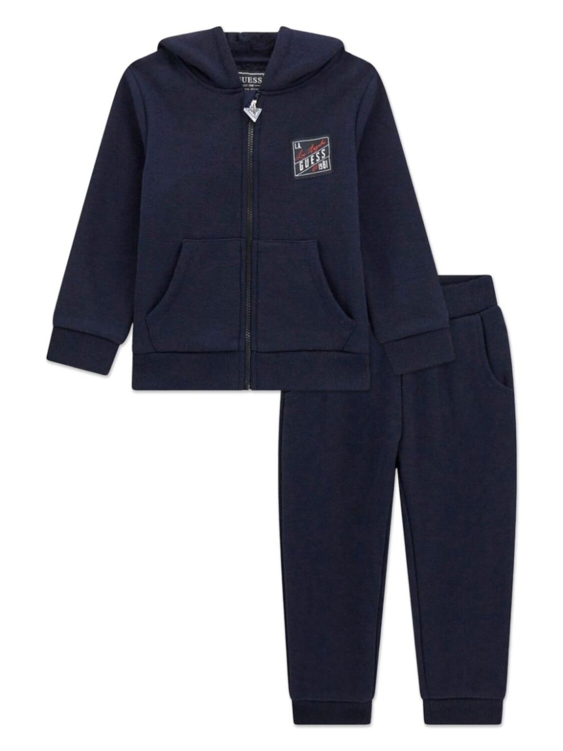 

Спортивный костюм с аппликацией логотипа Guess kids, синий