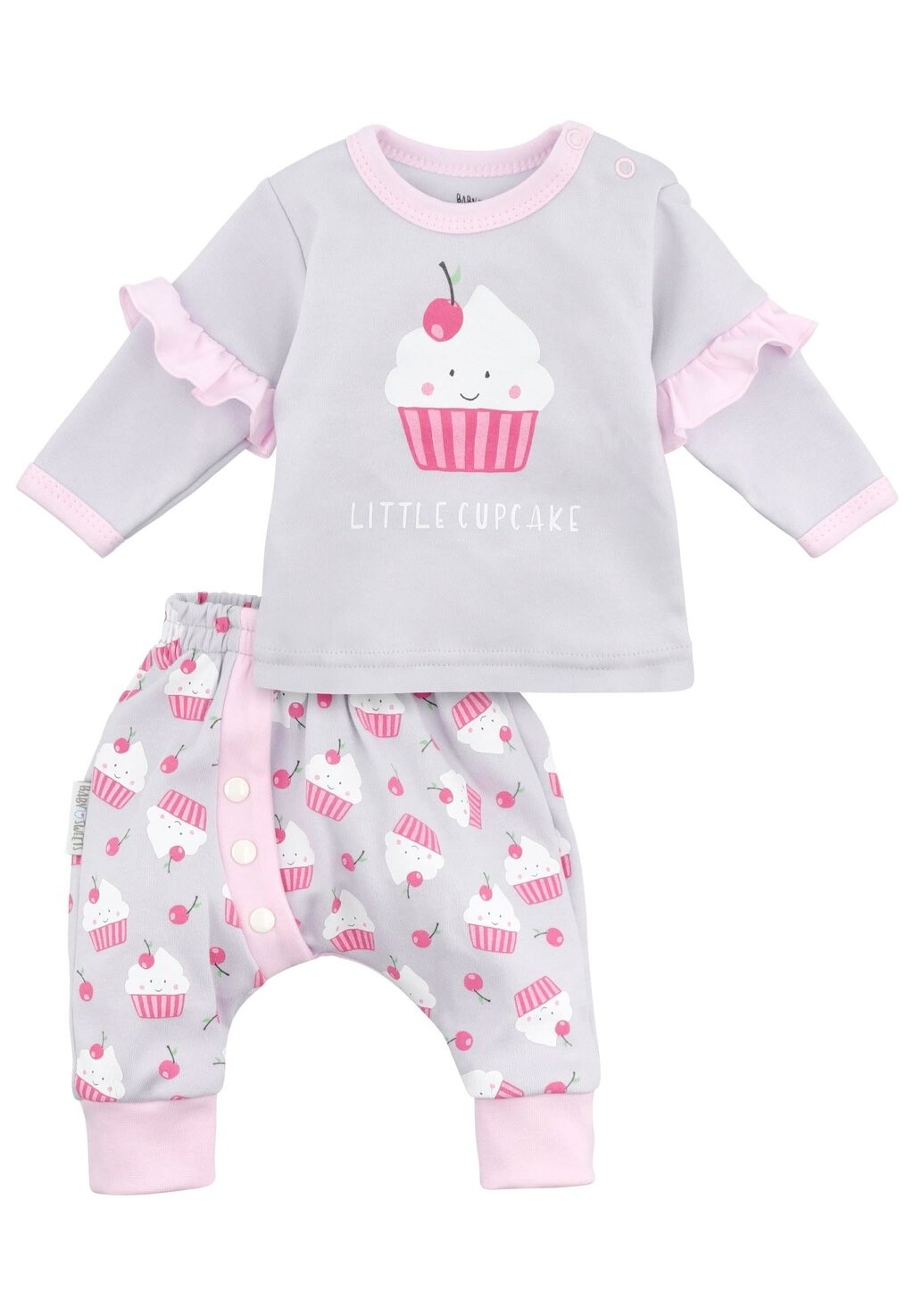 

Брюки 2TLG SET LITTLE CUPCAKE Baby Sweets, цвет grey light pink