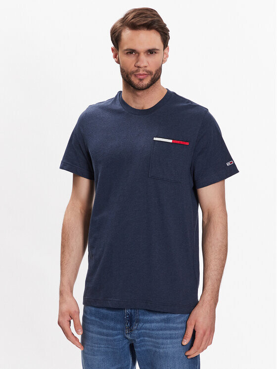 

Футболка стандартного кроя Tommy Jeans, синий