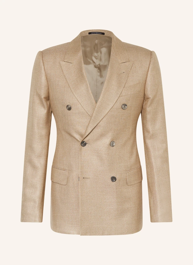 

Узкая куртка Emporio Armani, бежевый