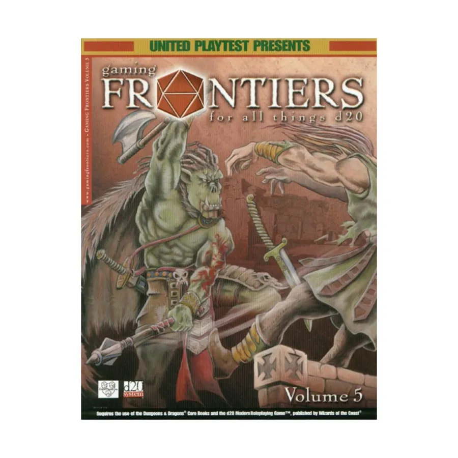 

Журнал Gaming Frontiers #5, Gaming Frontiers Magazine (d20)
