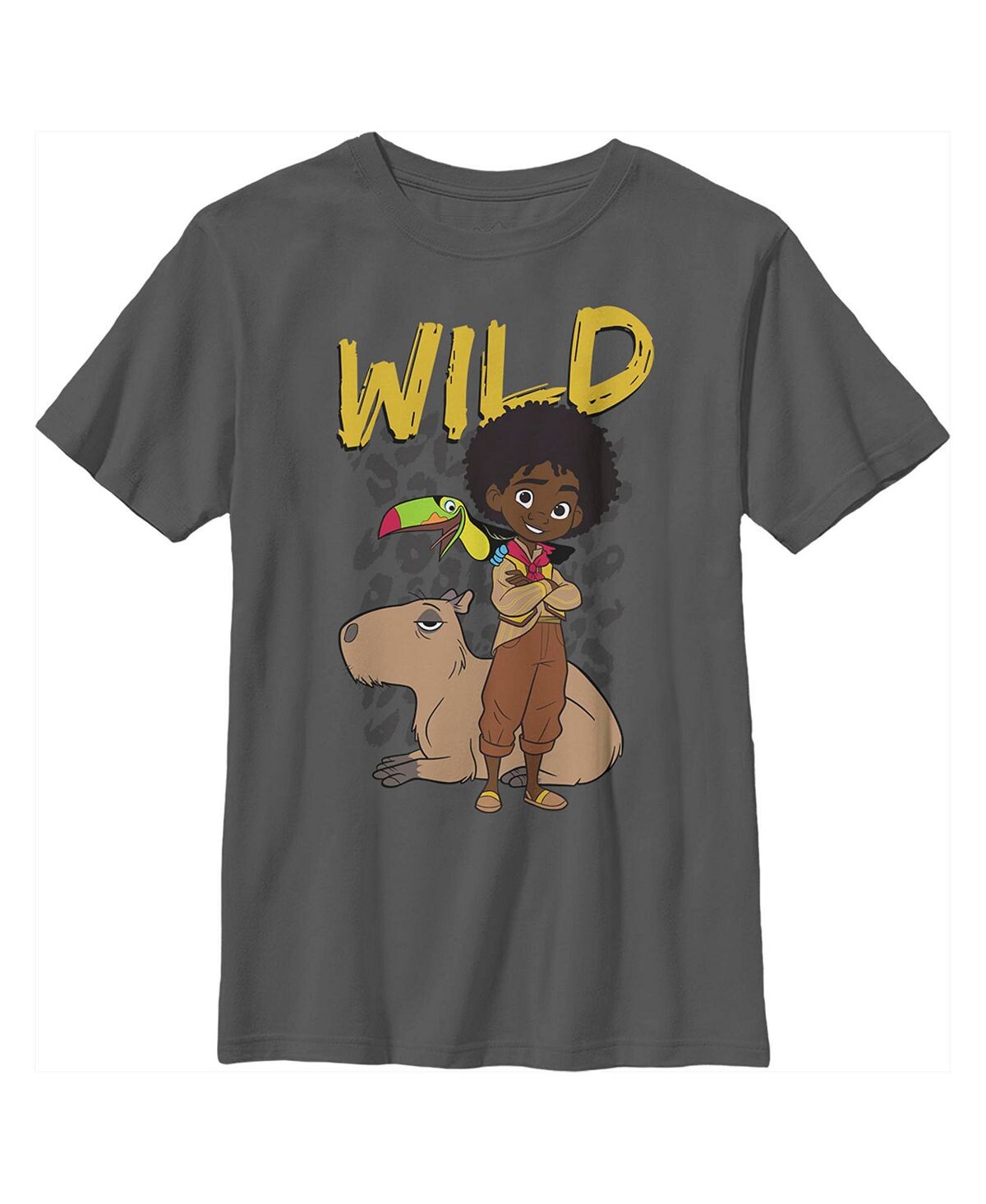 

Детская футболка с принтом Encanto Antonio Wild Like The Animals для мальчиков Disney