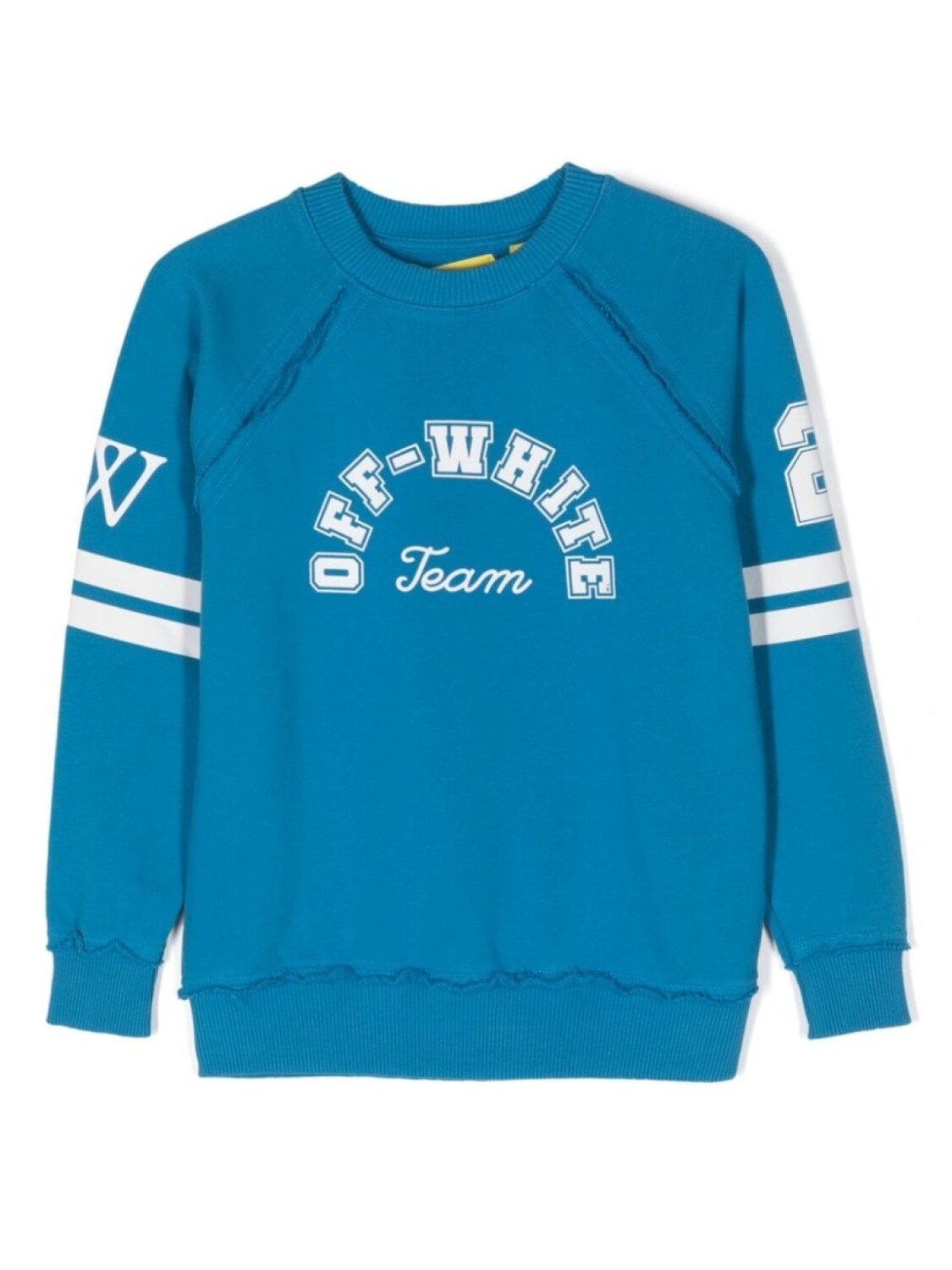 

Off-White Kids толстовка с логотипом, синий