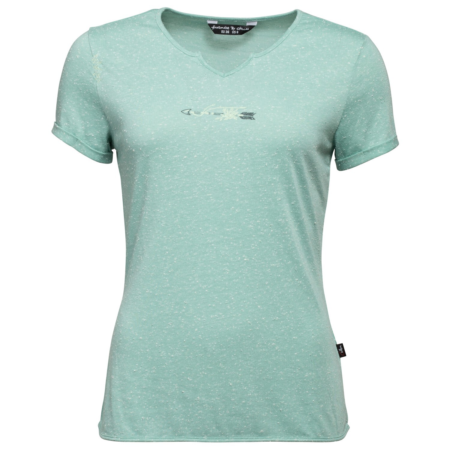 

Футболка Chillaz Women's Tao Flower Arrow, цвет Aqua Green