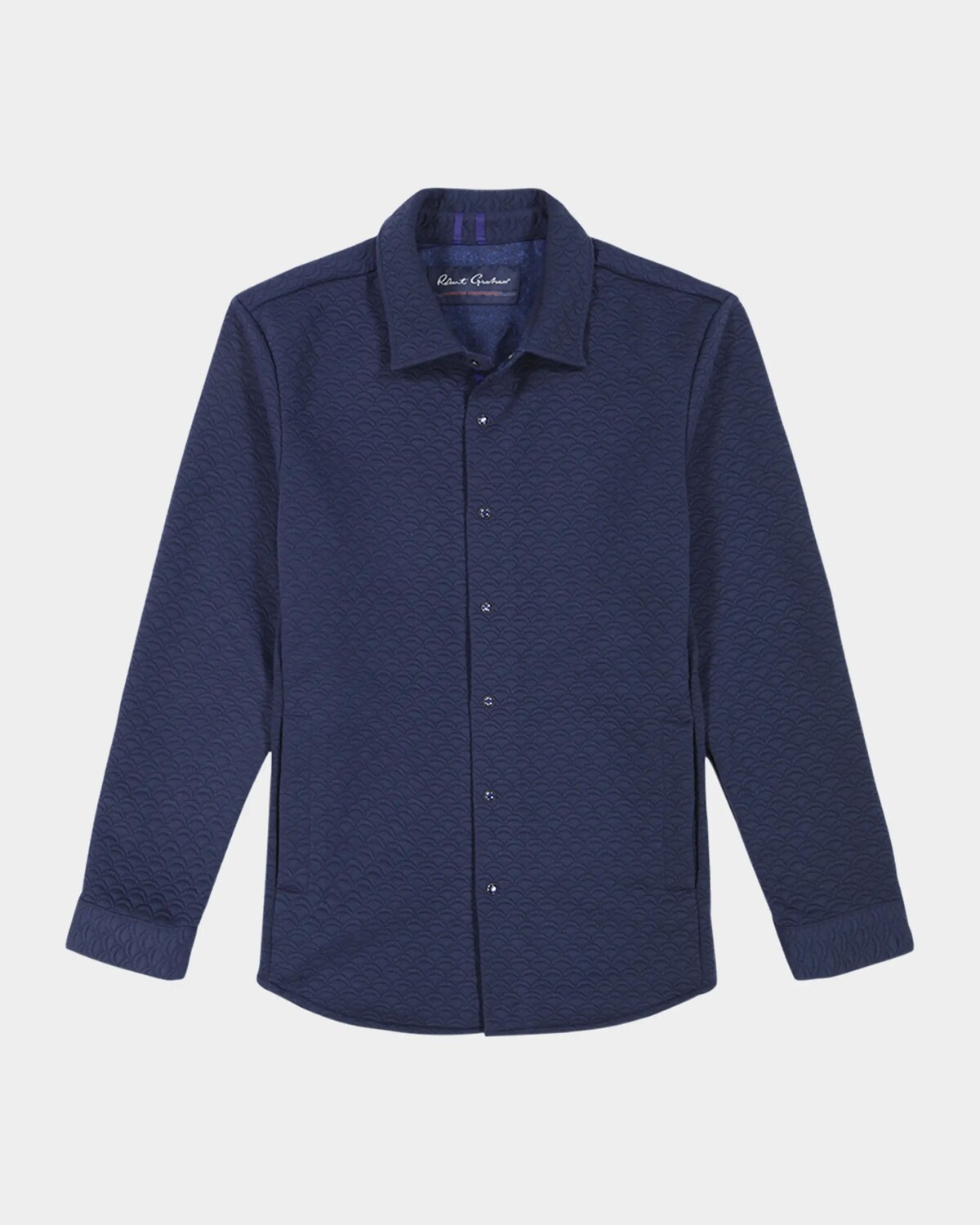 

Мужская трикотажная куртка Downey 2 Robert Graham, темно-синий