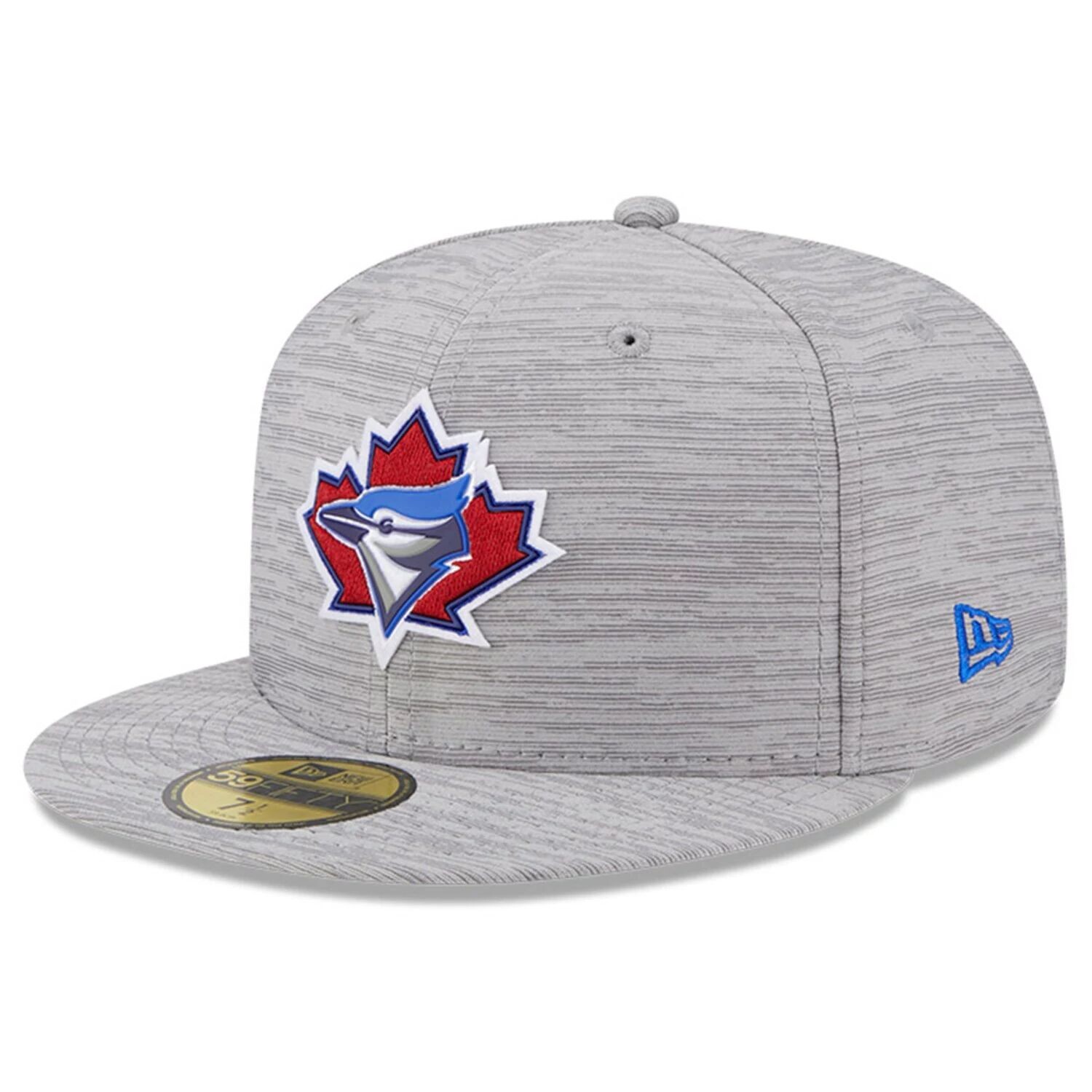

Мужская шляпа New Era Grey Toronto Blue Jays 2023 Clubhouse 59FIFTY