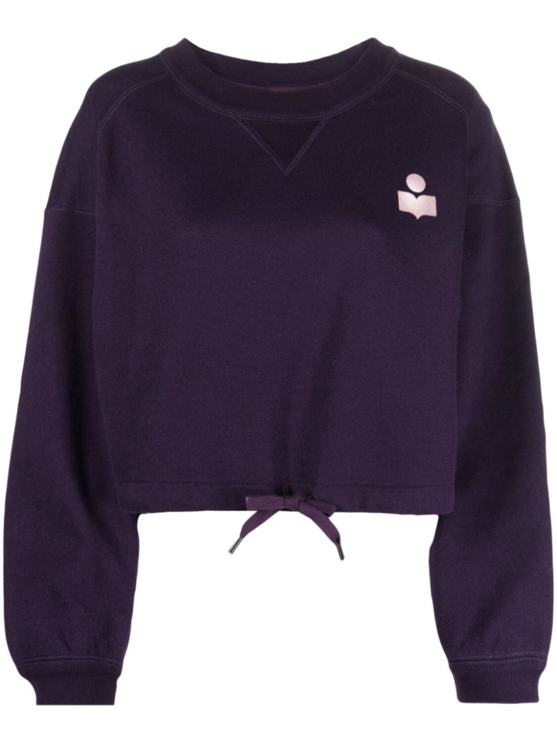 

Marant Étoile толстовка с логотипом, фиолетовый