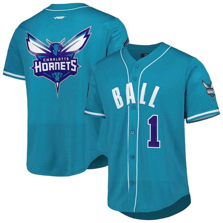 

Рубашка Pro Standard Charlotte Hornets, бирюзовый