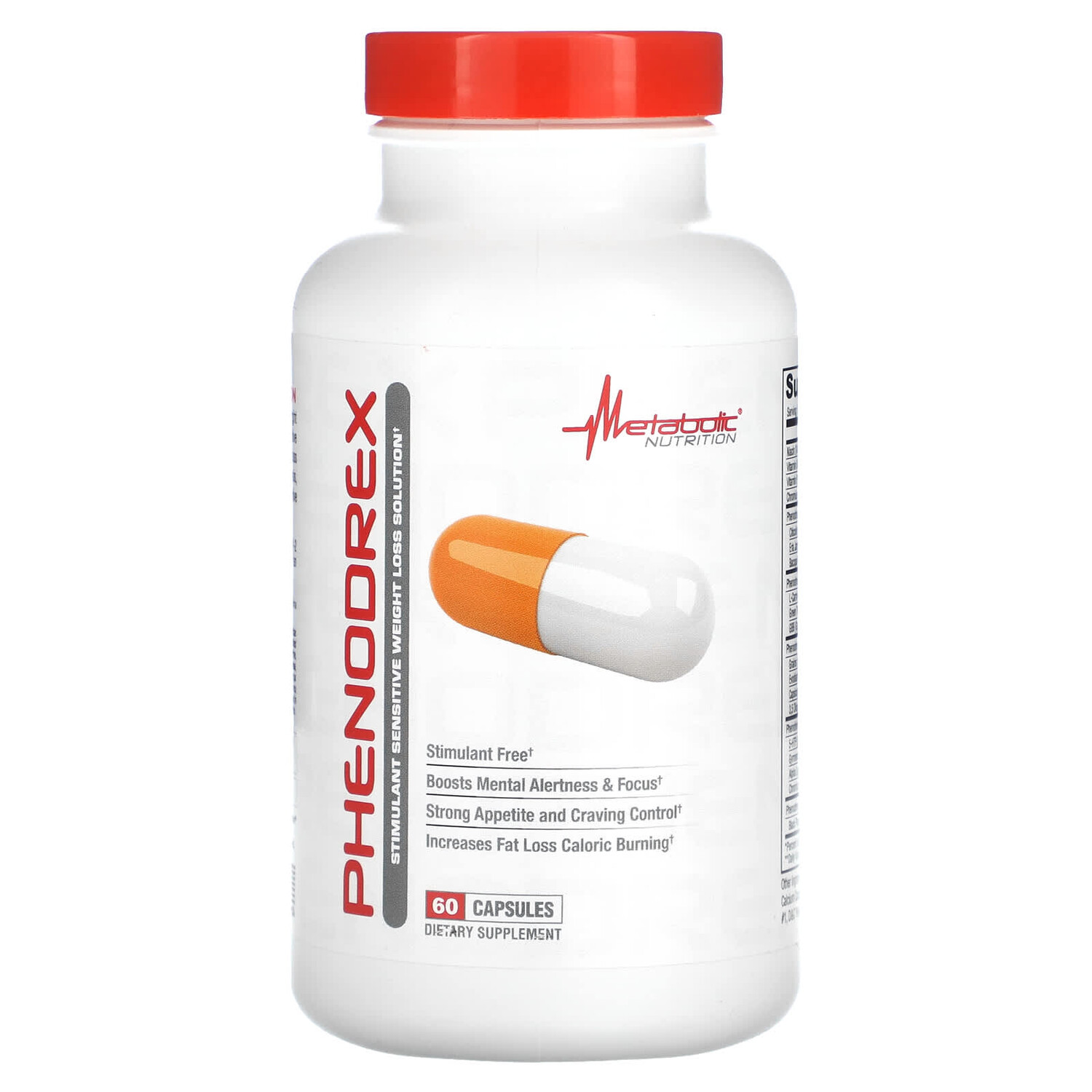 

Фенодрекс, 60 капсул, Metabolic Nutrition
